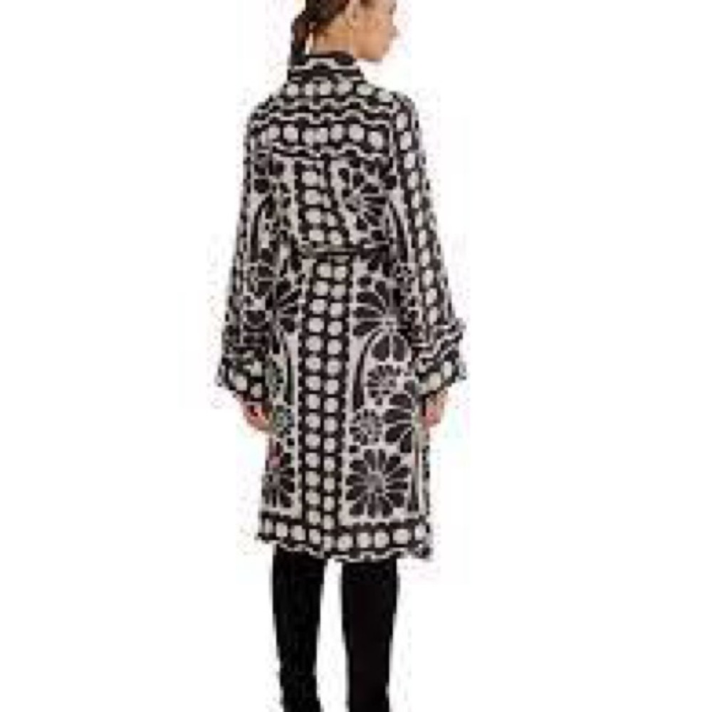 NWT Farm Rio Black Palermo Shirtdress, S - Picture 2 of 7